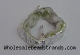 NGP7380 45*50mm - 50*55mm freeform druzy agate pendants