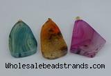 NGP8722 28*38mm - 40*45mm freeform agate pendants wholesale