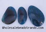 NGP880 5PCS 30-50mm*55-70mm freeform agate gemstone pendants