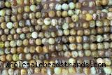 OPAL15 15 inches 4mm round Australia cat eye opal beads wholesale
