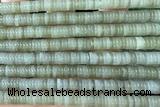 ROND243 15 inches 1.5*6mm heishi jade gemstone beads