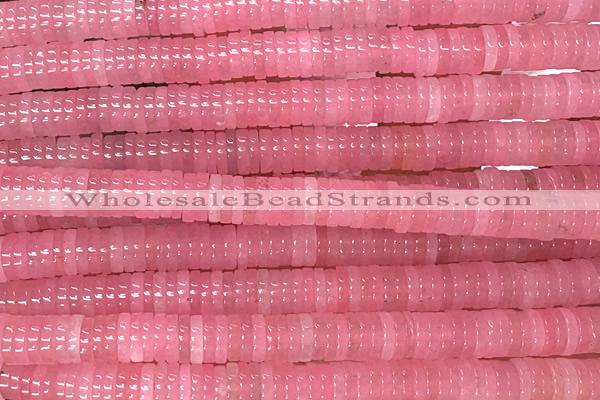 ROND246 15 inches 1.5*6mm heishi jade gemstone beads