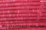 ROND248 15 inches 1.5*6mm heishi jade gemstone beads