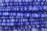 ROND260 15 inches 1.5*6mm heishi jade gemstone beads