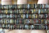 ROND280 15 inches 1.5*6mm heishi picasso picture jasper beads