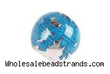 Silv176 11*12mm 925 Sterling Silver Beads Enamel Plated
