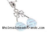 Silv190 15*25mm 925 Sterling Silver Pendant Enamel Plated