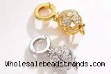 Silv69 9.5 – 21.5mm 925 sterling silver clasp plated
