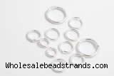 Silv71 4mm – 12mm 925 Sterling Silver Open Jump Ring