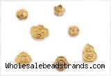 Silv86 3.1*3.5mm – 4.6*6mm 925 Sterling Silver Gold Plated