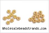 Silv30 4.2mm, 4.7mm, 4.9mm 925 Sterling Silver Spacer Beads plated