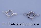 SSC201 5pcs 10mm 925 sterling silver spring rings clasps