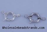SSC202 5pcs 12mm 925 sterling silver spring rings clasps