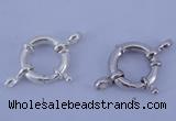 SSC205 5pcs 16mm 925 sterling silver spring rings clasps