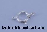 SSC207 5pcs 12.5mm 925 sterling silver spring rings clasps