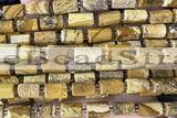 TUBE109 15 inches 6*11mm - 8*14mm faceted tube picture jasper beads
