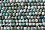 TURQ230 15 inches 6mm round turquoise beads wholesale