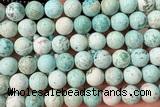TURQ235 15 inches 10mm round turquoise beads wholesale